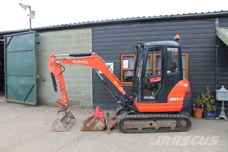 Kubota KX 61-3 Minigravere <7t