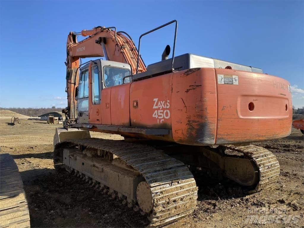 Hitachi ZX 450 LC Beltegraver