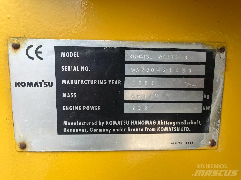 Komatsu WA 470-3H Hjullastere