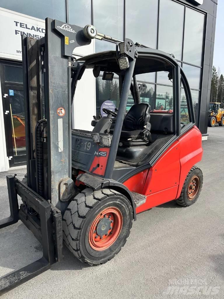 Linde H45D Diesel Trucker