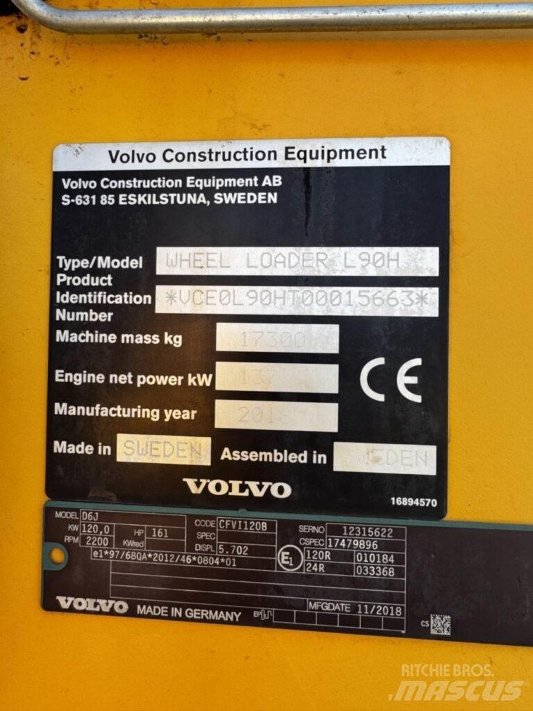 Volvo L90H Hjullastere