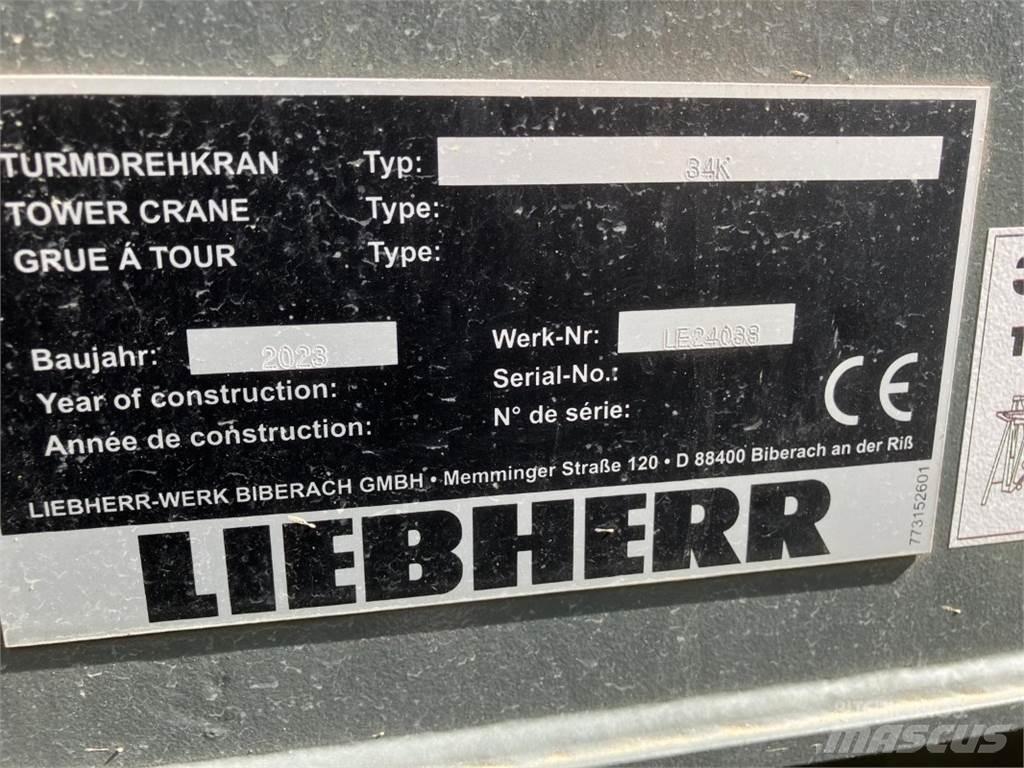 Liebherr 34K Bygge- og tårnkraner