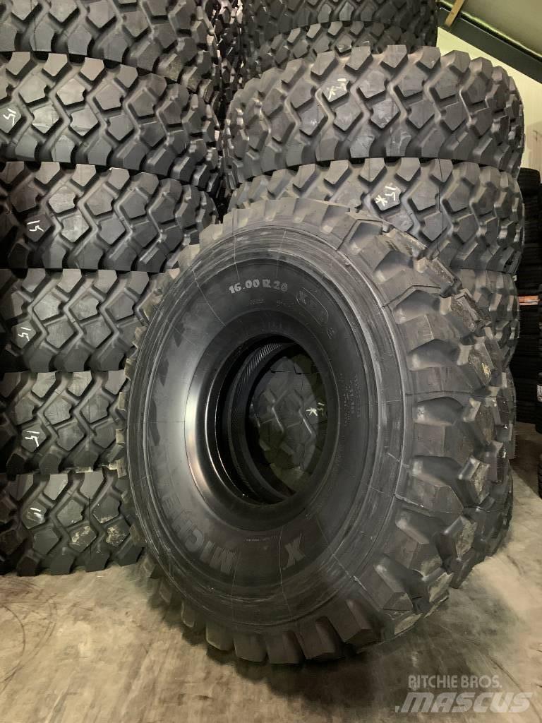Michelin 1600R20 XZL Dekk, hjul og felger