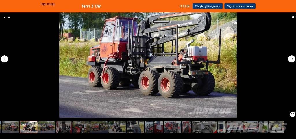 Terri 3 CV Kombimaskiner