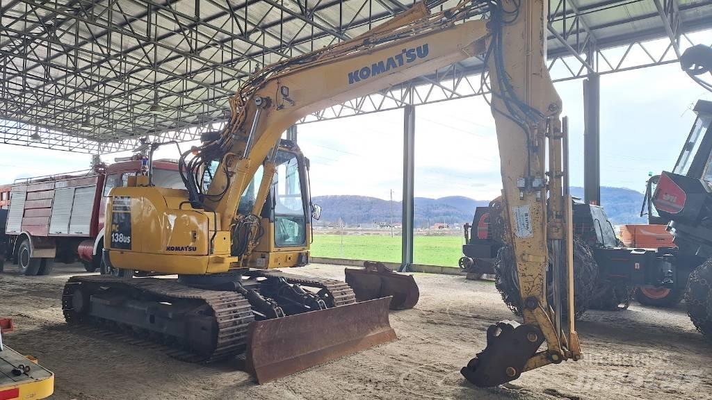 Komatsu PC 138US-8 Beltegraver