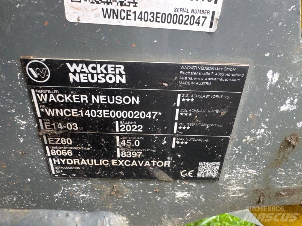 Wacker Neuson EZ80 Beltegraver