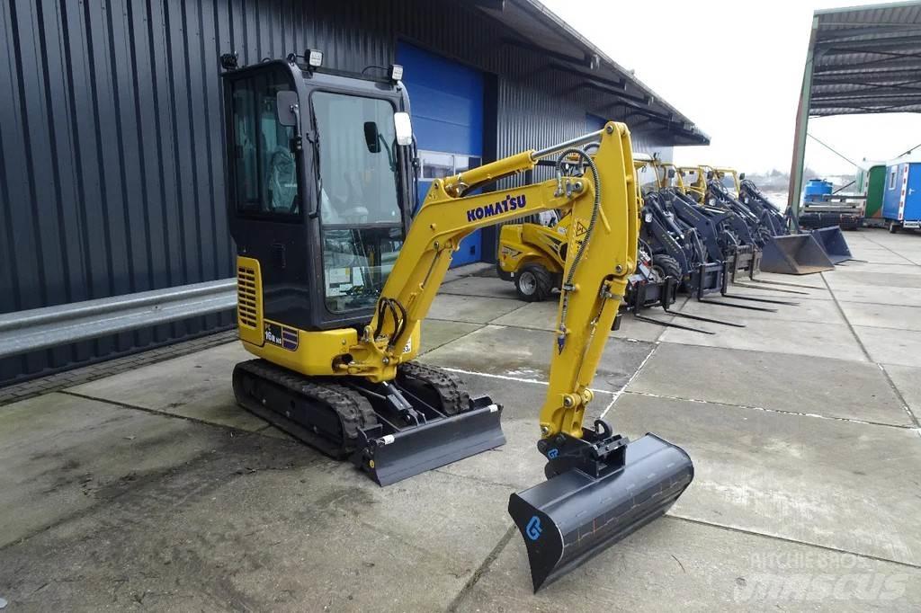 Komatsu PC16R HS Beltegraver