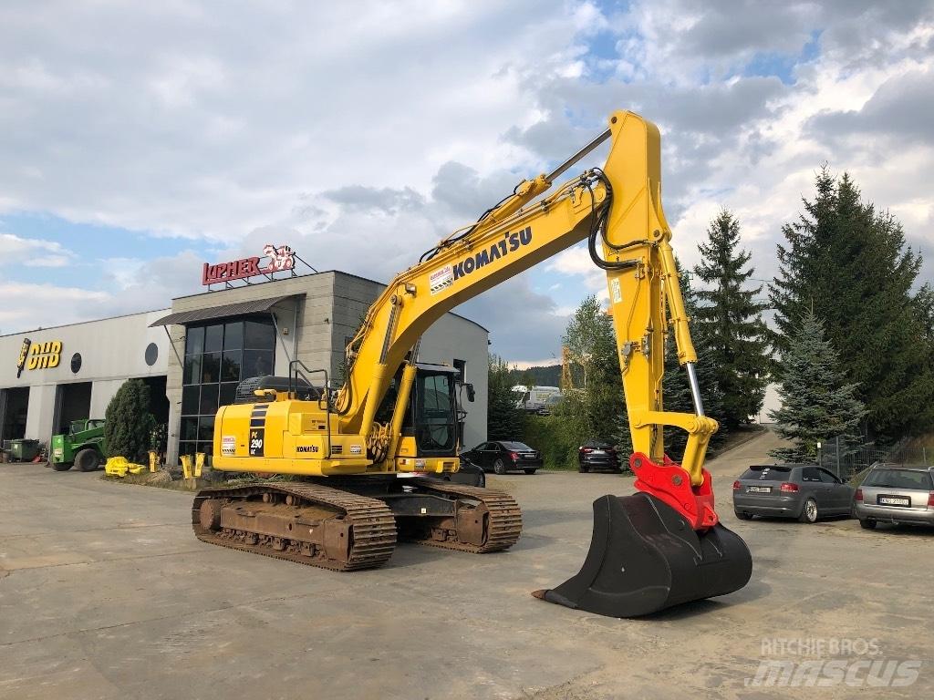 Komatsu PC290LC-11E0 Beltegraver