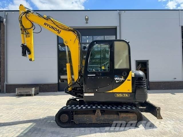 Hyundai Robex 55-7 Minigravere <7t