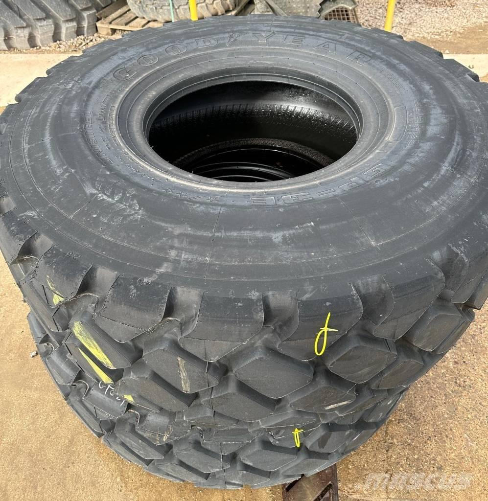 Goodyear 20.5R25 Dekk, hjul og felger