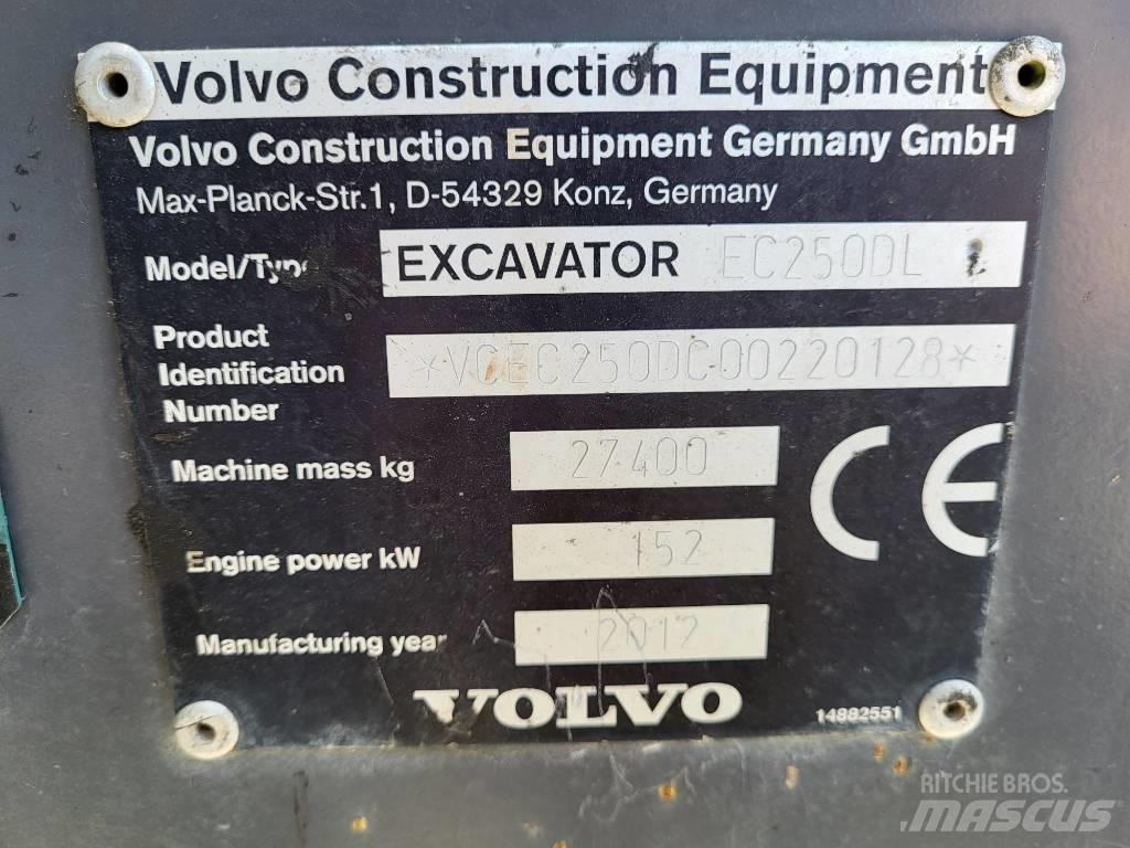 Volvo EC 250 D L Beltegraver