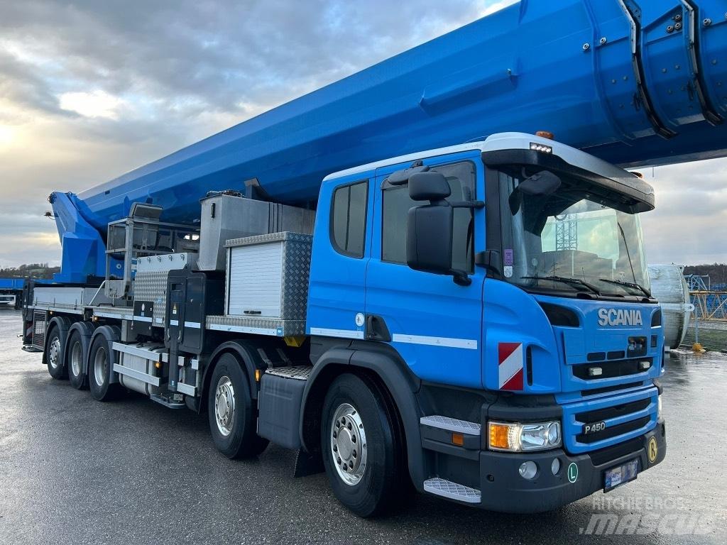 Scania P 450 Bilmontert lift