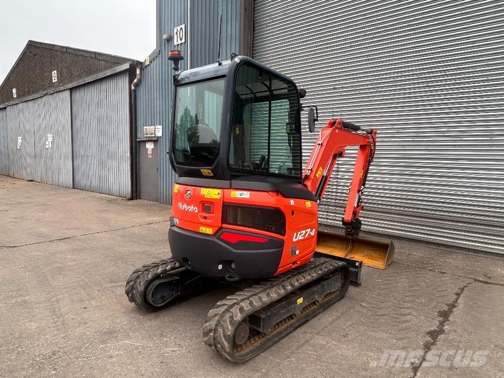 Kubota U27-4 Minigravere <7t