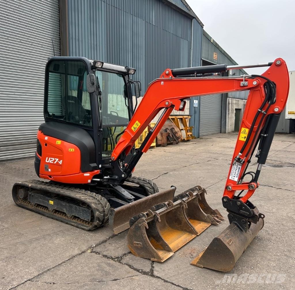 Kubota U27-4 Minigravere <7t