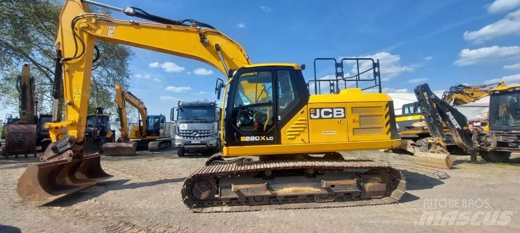 JCB JS 220 X Beltegraver