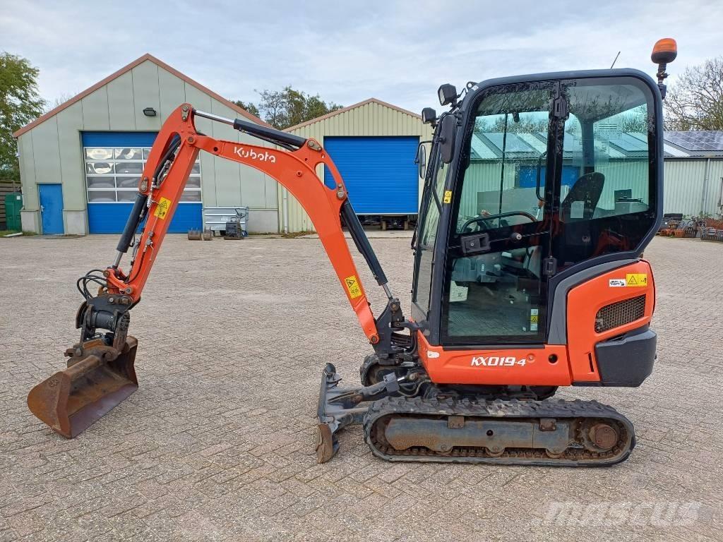 Kubota KX 019-4 Minigravere <7t
