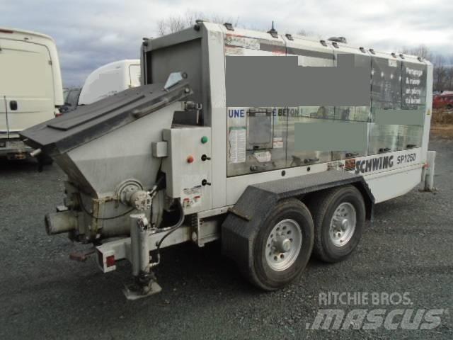 Schwing SP 1250 Betongpumpe biler