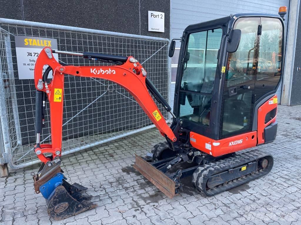 Kubota KX016-4 Minigravere <7t