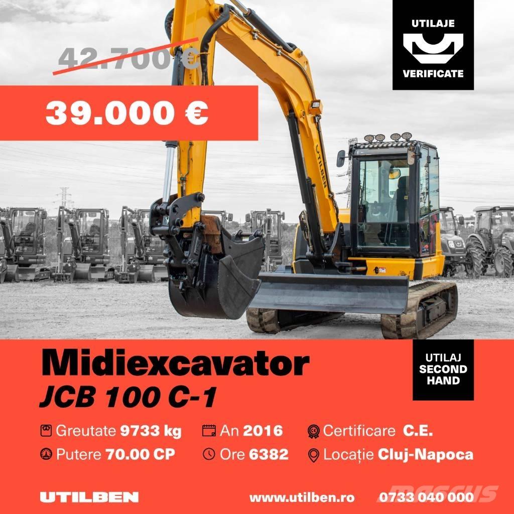 JCB 100 C-1 Midigravere 7 - 12t