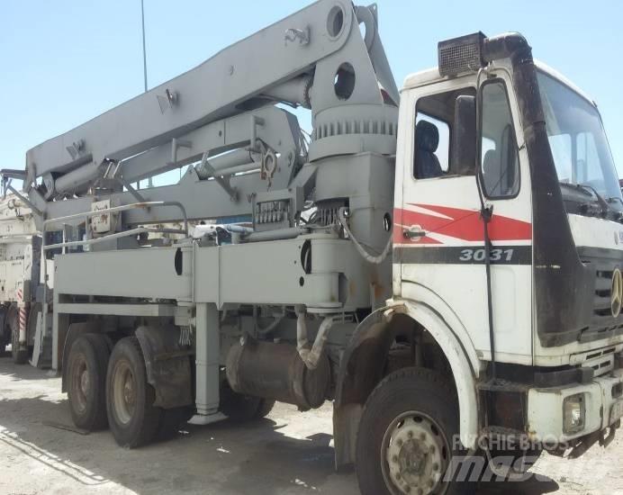 Putzmeister 36M-4R Betongpumpe biler
