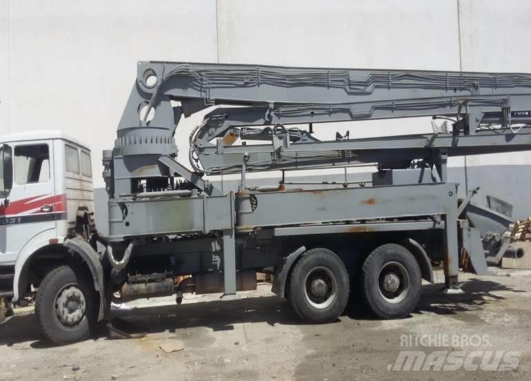 Putzmeister 36M-4R Betongpumpe biler