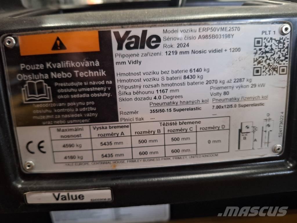 Yale ERP 50 VM Elektriske trucker