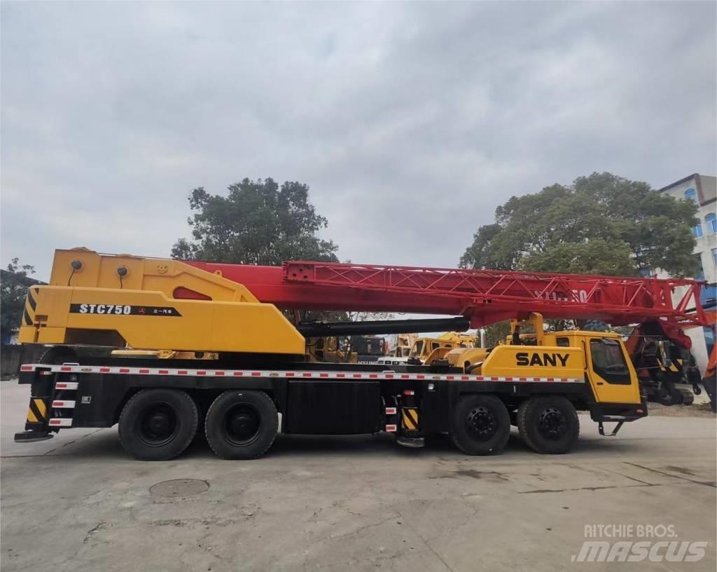 Sany STC750 Stillas, vinsjer og vareheiser