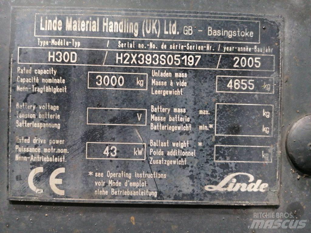 Linde H30D Diesel Trucker