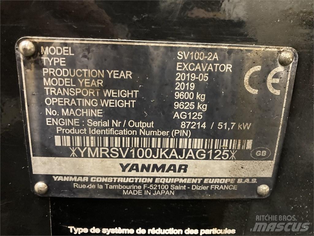 Yanmar SV 100-2A Midigravere 7 - 12t