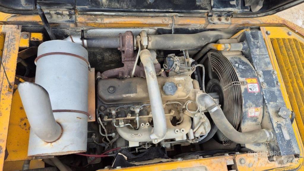 JCB JS 130 W Hjulgravere
