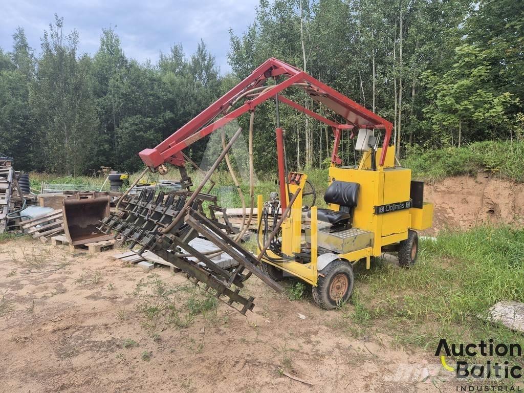 Optimas 55 Utstyr til håndtering og rigging