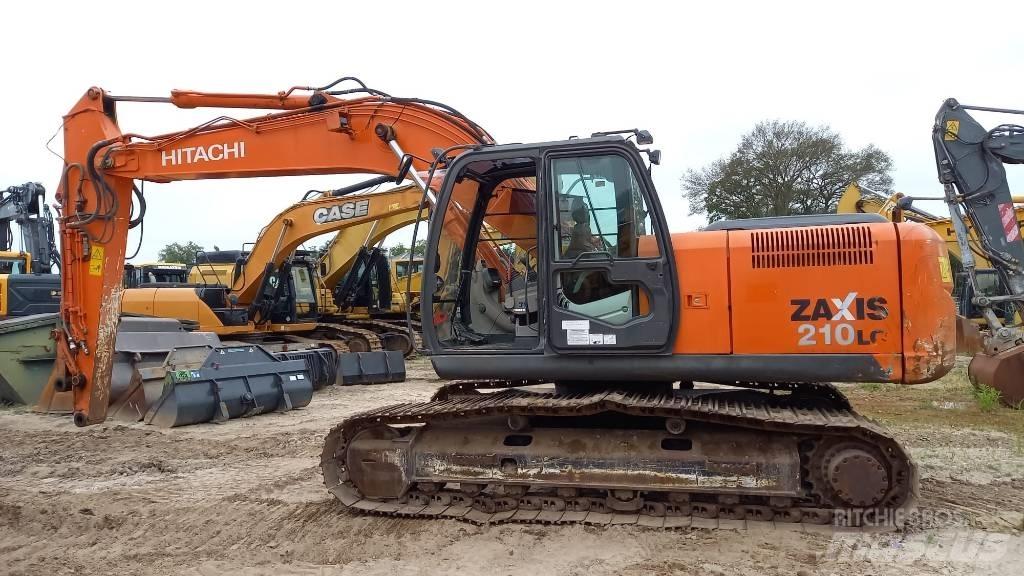 Hitachi ZX 210 LC-3 Beltegraver