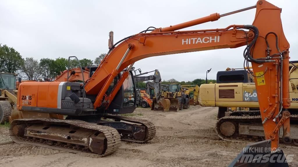 Hitachi ZX 210 LC-3 Beltegraver