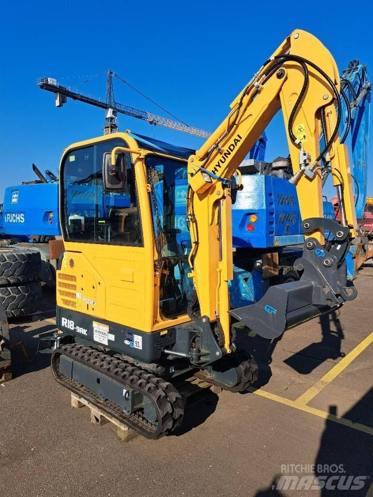 Hyundai R18-9AK Minigravere <7t