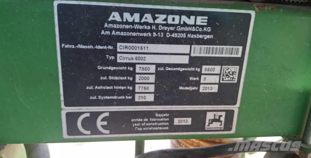 Amazone Cirrus 6002 Såmaskiner