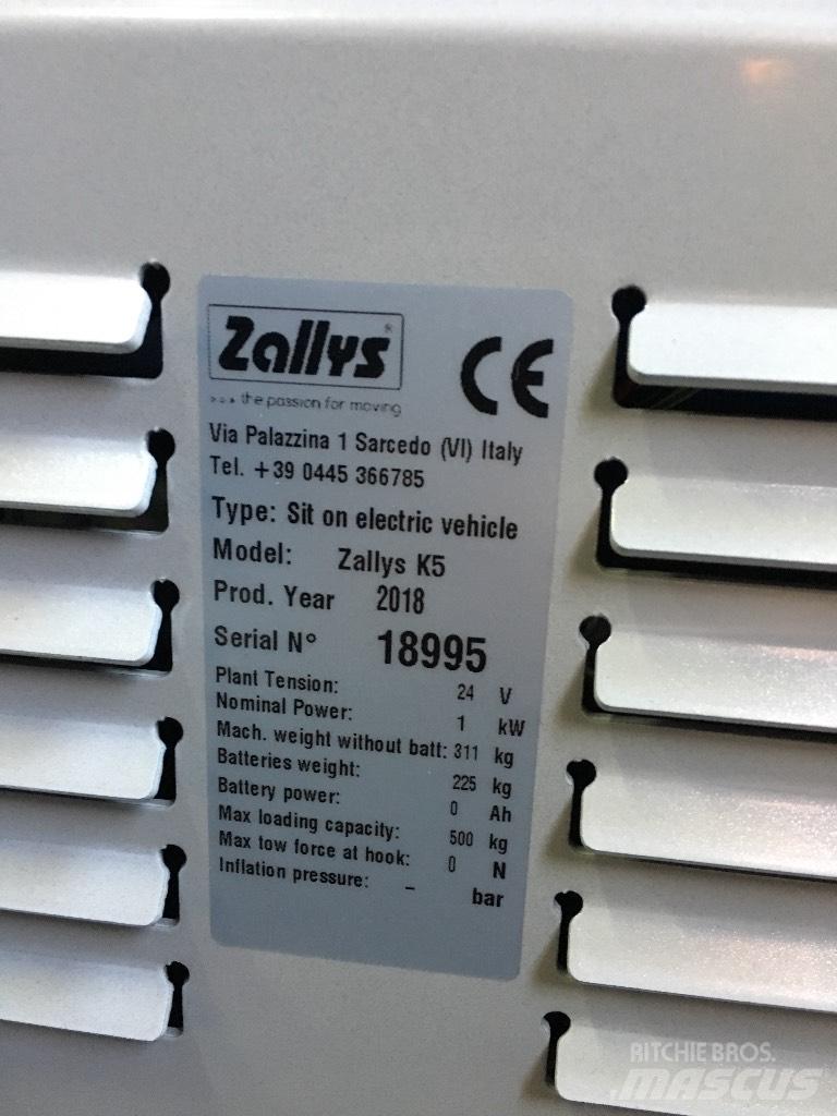  Zallys K5 Lavtløftende plukketruck