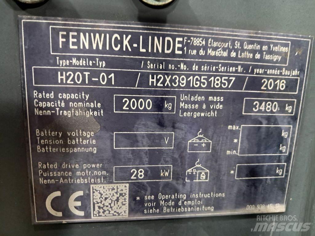 Linde H20T-01 Propan trucker