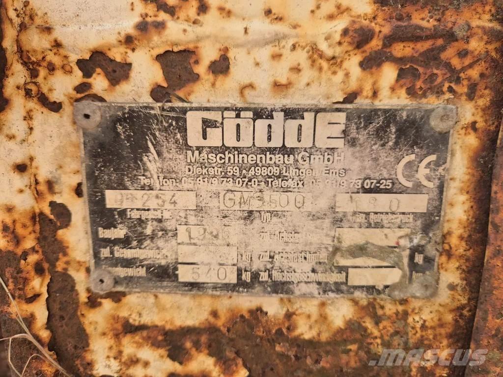  GODER Gödde GMS500 Betong utleggere