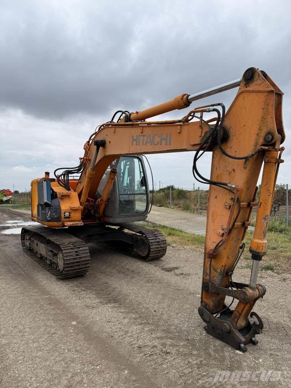 Hitachi ZX135US Beltegraver