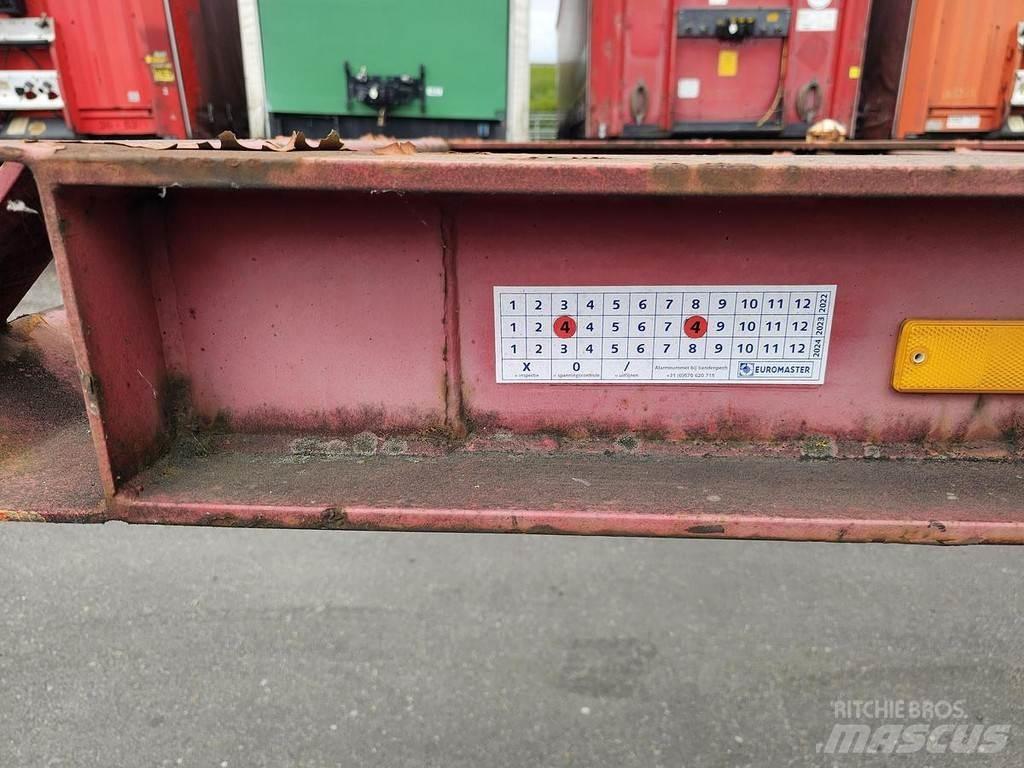 Pacton TXC 230-2 Containerchassis Semitrailere