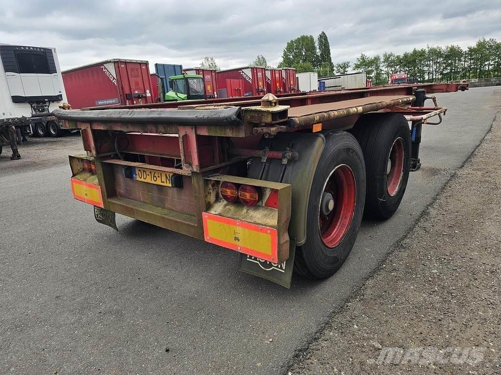 Pacton TXC 230-2 Containerchassis Semitrailere