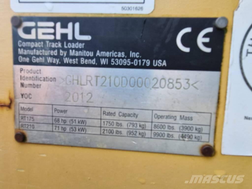 Gehl RT 210 Beltelastere