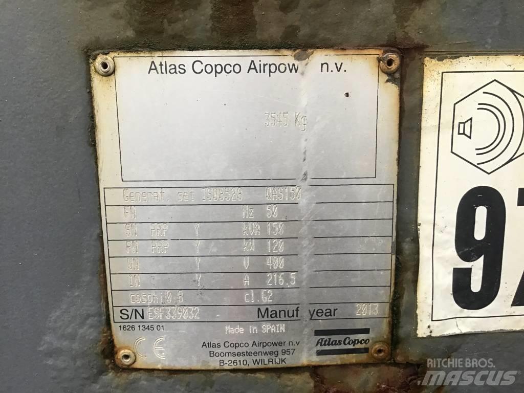 Atlas Copco QAS 150 Diesel Generatorer
