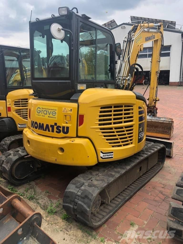Komatsu PC55MR- 5MO Minigravere <7t