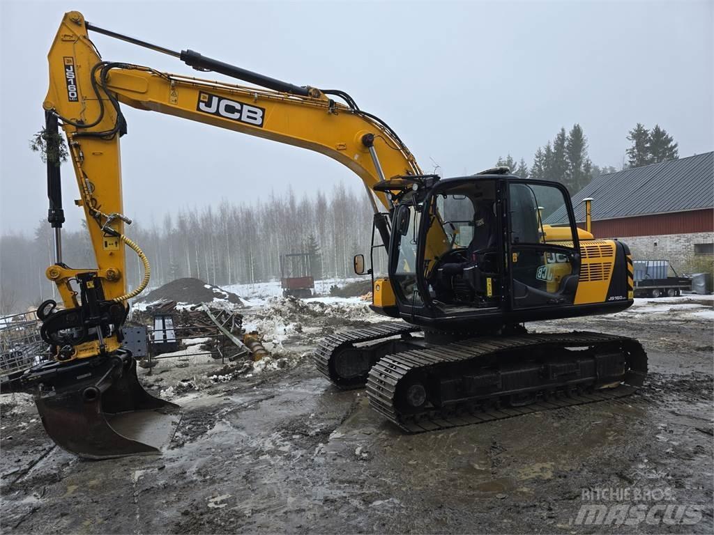 JCB JS160LC+ Beltegraver