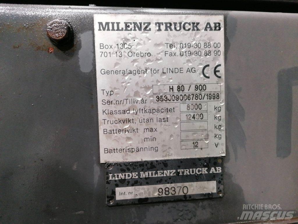 Linde H80D/900 Diesel Trucker