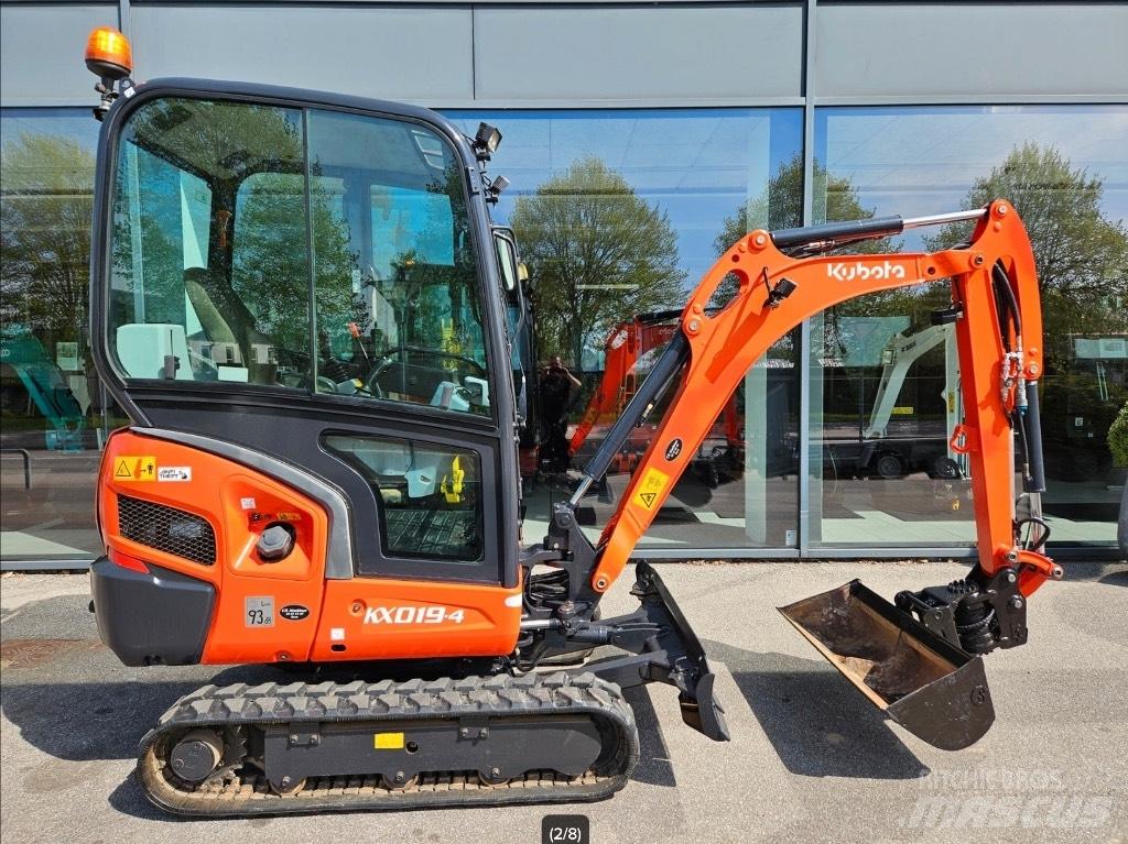 Kubota KX 019-4 Minigravere <7t