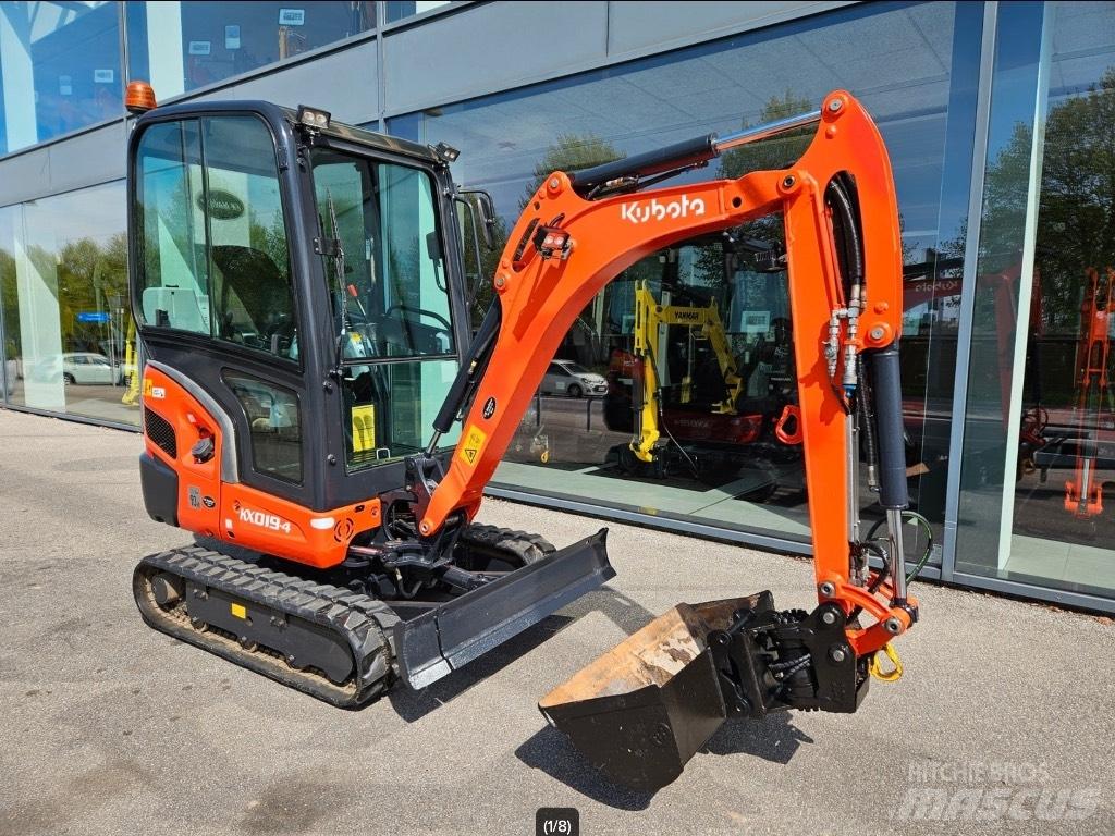 Kubota KX 019-4 Minigravere <7t