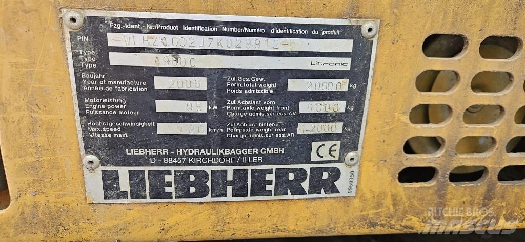 Liebherr A 900 C Hjulgravere