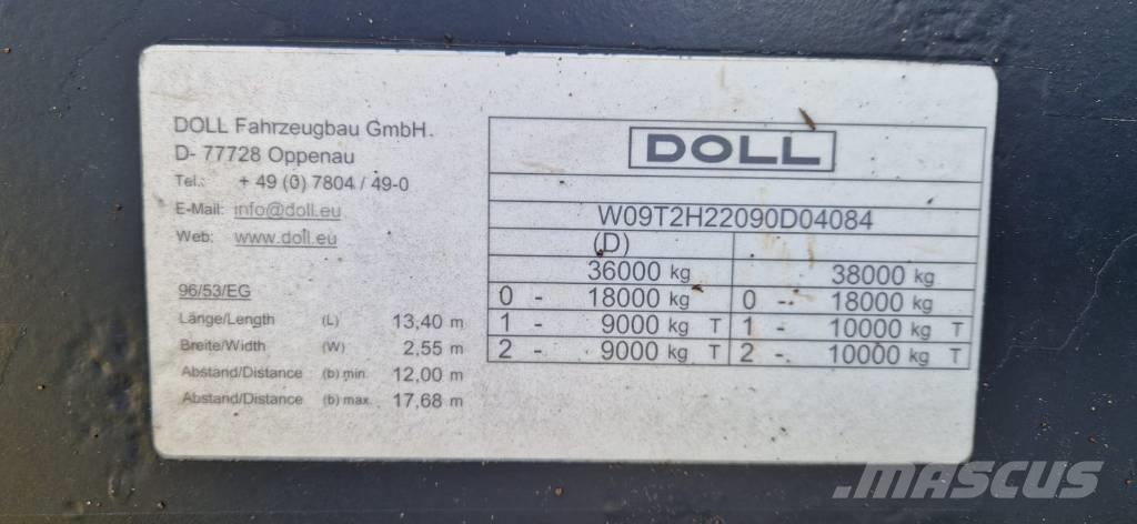 Doll T2H Brønnhenger semi